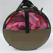 Canvas thickened full waterproof abrasion resistant small fish guard bag 45cm50cm round fishing gear bag fishing protection bag i