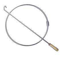  38cm50cm solid rolling iron ring Rolling iron ring Traditional nostalgic toy Pushing iron ring Iron ring folk fitness toy