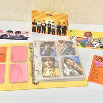 Camera collects four-house Grugge thickening inner page album card card card 5 inch burn collection booklet custom seven inch postcard collection booklet in four grams of Korean love bean pickup work page 4