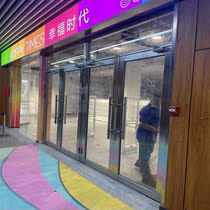 Glass Fireproof Door Custom Manufacturer Direct Sales 304 Stainless Steel Steel Glass Fire Door Mall Insulation Glass