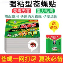 Fly stickers sticky fly paper artifact powerful fly stickers to catch and kill flies sweep away household kitchen sticky fly board fly repellent medicine