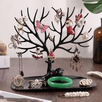  Key branch storage door key storage rack Entrance desktop storage rack storage box Living room creative decoration bird