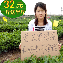 Rizhao green tea 2021 new tea spring tea cloud fog Tea Shandong fried green mountain tea gift box bulk 500g strong fragrance