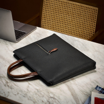 Briefcase Boy Genuine Leather Business Bag Computer Bag Handbags Leather Bag Briefcase Briefcase Briefcase Men Handbag