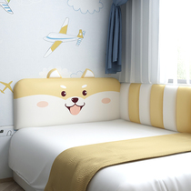 Shiba Dog Childrens Soft Bag Bedside 2021 New Cushion Anti-collision Walls Wall Sticker Bedwall Cute Cartoon Customizable