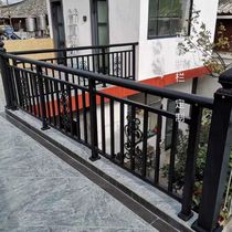 Longsheng Zhengxin aluminum alloy railing Balcony fence Indoor and outdoor aluminum art stair handrail Villa fence Household