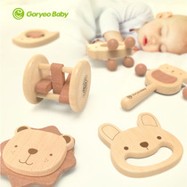 Newborn baby toy hand bell first birth 100 days gift child 3-6 months old Full Moon gift baby male and female