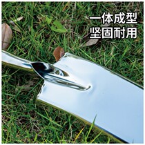 Stainless steel flower shovel small shovel garden art tool sharp shovel integrated home seed flower suit small shovel potted garden