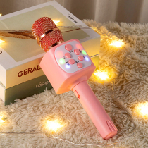 Childrens singing machine with microphone ktv audio one early teaching microphone Karaoke Girl baby singing toy