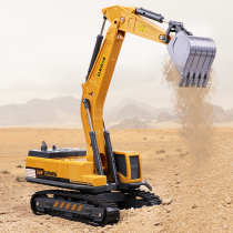 Toy car boy alloy excavator child engineering car small excavator excavator crane bulldozer simulation model