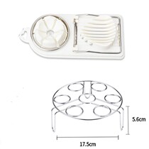 Multi-function egg cutter Household egg cutter Skin egg artifact Three-in-one cutter Songhua egg splitter Slice
