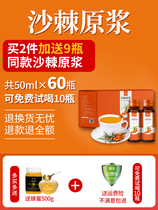 Sea buckthorn puree raw liquid raw squeezed seabuckthorn juice 100 puree official flagship store Inner Mongolia small fruit Plateau