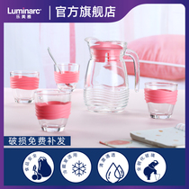 Lemeiya cool kettle high temperature water kettle summer household glass kettle large capacity tea cup refrigerator cold kettle