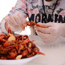 Disposable gloves food grade special disposable gloves food grade TPE waterproof gloves odorless dishwashing dishes