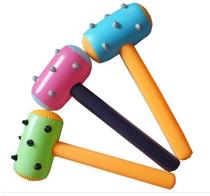  Activity props Childrens baby beating inflatable hammer Plastic toy balloon stick playing gopher balloon hammer mace