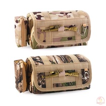 Pen Pen Bag Boy Stationery Box Camouflage Canvas Children Multifunctional Lightweight Large Capacity Cool Pencil Box