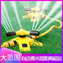 Rotating nozzle automatic sprinkler 360 sprinkler shower water gun drenching garden watering flat sprinkler roof cooling