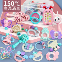 Baby toys can bite the hand Bell 0-1 year old puzzle early education to appease 8 newborn babies 3-6-12 months or more