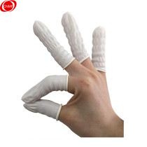 Conspiracy CNMF165 Hand fingertip anti-slip hand fingertip finger fingertip working rubber finger fingertip (milky white -