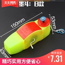 Manual automatic supplies Plastic ink pipe Stainless steel multi-function line drawing machine Site hand-operated woodworking ink pipe