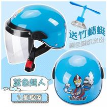 Child Helmet Boy Otmann Electric Battery Motorcycle Ultralight Helmet Woman All Season Universal Kid Safety Helmet