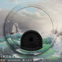 Computer desk threading hole cover Decorative ring Decorative cover Desktop hole cover Open desk threading box line hole cover