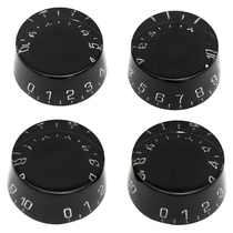 4Pcs Electric Guitar Top Hat Knobs Speed Volume Tone Control