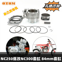 Zongshen NC 250 to NC 300 cylinder 84mm Huayang Bozolkevith Zhongguang North Sea cylinder piston ring