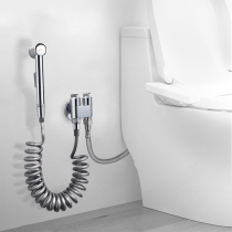 Submarine saving space toilet spray gun companion anti-flush toilet high pressure faucet three-way toilet