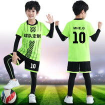 England Jordan Ramos children's football jersey autumn and winter long sleeve tights football suit boy training suit