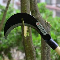 New (sharp and persistent) imported manganese steel sickle cut grass agricultural harvesting rice sickle cut leeks to collect wheat