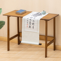 Desk Small apartment Simple modern computer desk Home study desk Writing desk Solid wood calligraphy desk Study furniture