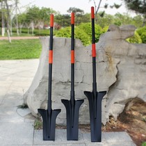 Heavy digging tree soil shovel thickened full manganese steel landscaping plant sappers tree root iron shovel outdoor digging earth shovel agricultural tools