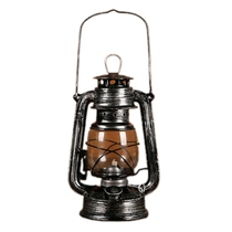 Retro Vintage LED Metal Oil Lamp Portable Lantern Kerosene L