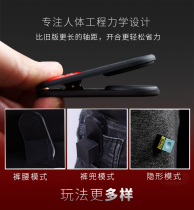 Rotating mute Chuck clip snooker billiards compact powder clip gun powder sleeve iron pool accessories supplies multifunctional