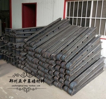 Customized full welded iron stainless steel canopy steel beam bracket corbel H-shaped steel structure glass curtain wall point claw