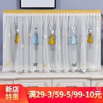 Woven bird TV dust cover 2021 new 55 inch 65 inch 75 hanging LCD TV set TV cover cloth