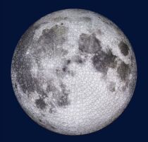 Canada imported puzzle FourPointPuzzles Moon Earth Mars educational toy 1000 pieces