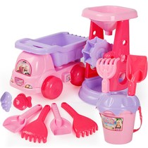 Children's Beach Toy Set Baby Large Sand Digger Playing Sand Shovel Bucket Cassia Tool Girl