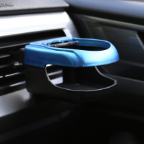 Car foldable beverage tea cup holder car suspension storage bracket car air outlet multifunctional water cup holder