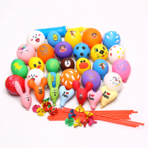 Balloon Childrens non-toxic cartoon pattern Safe and environmentally friendly and odorless thickened Explosion-proof Birthday Balloon Decorate Girl