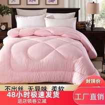 Authentic silk quilt spring and autumn quilt winter quilt double summer quilt single student dormitory silk cotton quilt core