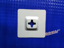 Connect bathroom hardware 70 * 70mm glass glass mirror adhesive hook Furniture Hardware hanging piece