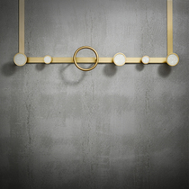 Full copper door rear hanger hanger clothes hanger clothes rack god instrumental bedroom without mark nail-free wall-mounted sheller clothing cap row