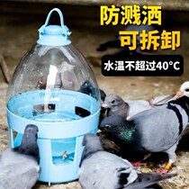 Pigeon drinking water dispenser Kettle Carrier pigeon supplies Automatic water feeding Clean and hygienic pigeon supplies utensils Pigeon racing kettle