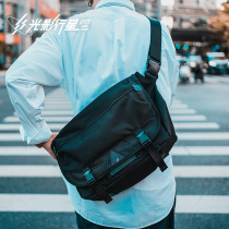 GYXX Light Shadow Planetary Functions Slanted Satchel mens single shoulder handheld 2021 new large capacity tidal postman computer bag