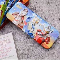 Ultraman stationery box for boys Double-layer large space pencil box Kindergarten primary school student cartoon cute pen box for boys