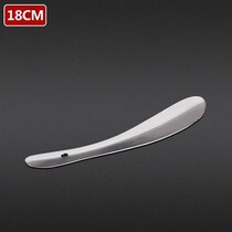 Stainless steel shoehorn metal shoehorn shoe lift shoe piercing long medium and short small shoe pumping extra long handle free mail 80cm
