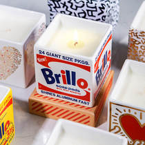 LIGNE BLANCHE French imported natural plant scented candle home tranquilizer artist ins wind niche