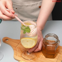 Honey Stirring Rod Plastic Long Handle Tossing Honey Water Special Spoon Household Juice Maltose Mixing Sticks Tool